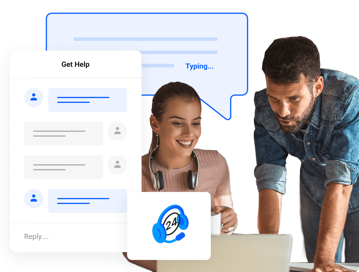 Shared Hosting - Our technical team is here to help you 24/7!
